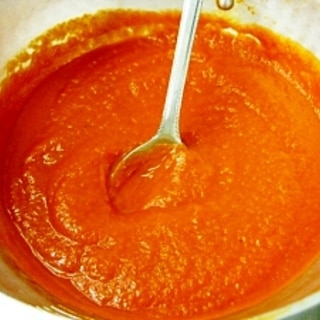 トマトジュースで作る　本格トマトソース